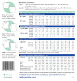 Concord Tshirt Pattern Size 12 32 Cashmerette Back