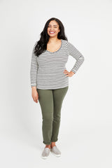 Concord Tshirt Pattern Size 12 32 Cashmerette Example 4