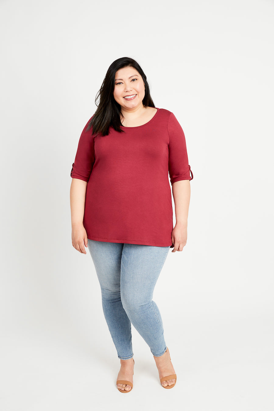 Concord Tshirt Pattern Size 12 32 Cashmerette Example 5