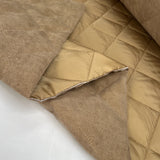 Corduroy Quilting Sand Polyester Wadded Diamond Coating Fabric Fold