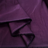 Core Range Cotton Lawn Aubergine Combed Woven Plain Dress Fabric Fold