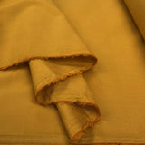 Core Range Cotton Lawn Marigold Combed Woven Plain Dress Fabric Fold