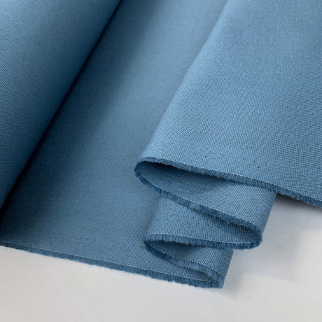 Cotton Canvas Mid Blue Copen Fold