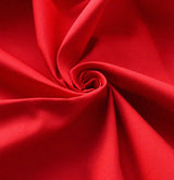 Cotton Canvas Red Canvas Fabric Cud