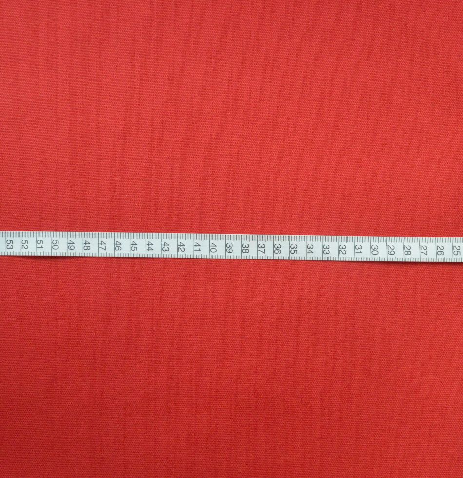 Cotton Canvas Red Canvas Fabric S