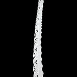 Cotton Austrian Broderie Anglaise Trim Caitlin 20mm Wide