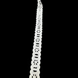 Cotton Austrian Broderie Anglaise Trim Mary 6 Hole