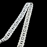 Cotton Austrian Broderie Anglaise Trim Mary 6 Hole Fold