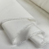 Cotton Cambric Ivory Twill Woven Sheeting Fabric Fold