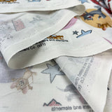 Cotton Craft Fabric Childrens Cartoon Tom And Jerry Print Fold