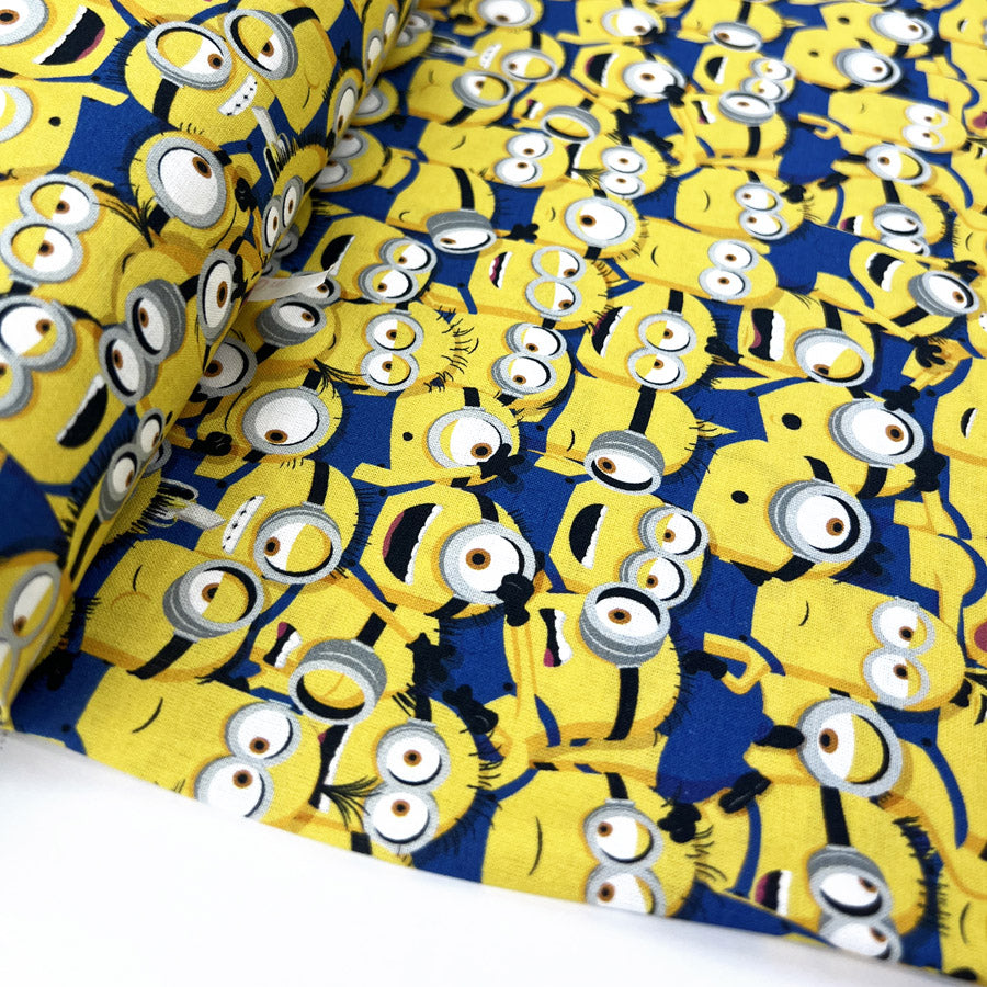 Cotton Craft Fabric Despicable Me Print Minion Crowd Bolt
