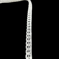 Crochet Lace Trim - Arch - White