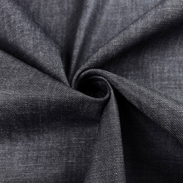 Cotton elastane denim fabric your stretchy friend 8oz navy twist