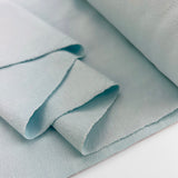 Cotton Elastane Jersey Fabric Organic Plain French Terry Sky Fold