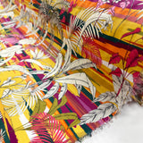 Cotton lawn honolulu pink shirting fabric roll