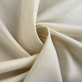 Cotton Poplin Fabric Superior Sewing Room Plains Cream