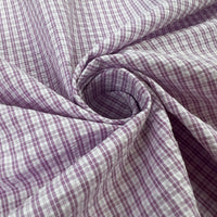 Seersucker Check - Lilac