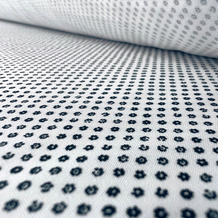Cotton shirting fabric what light shines gypsy white cu