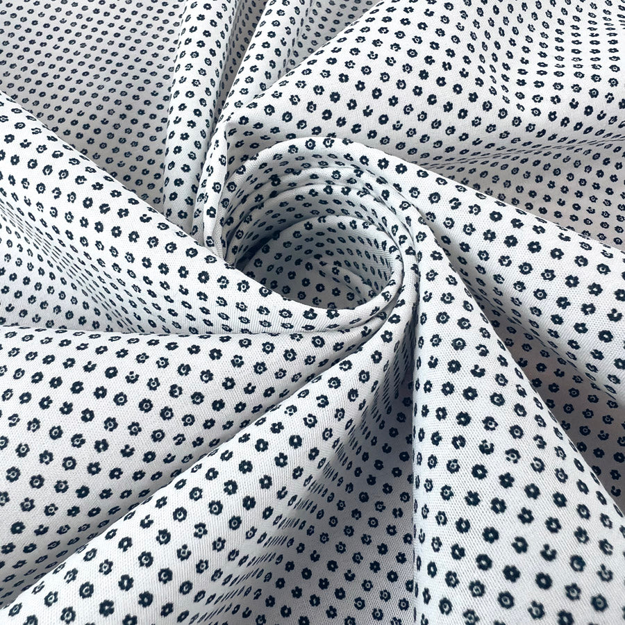 Cotton shirting fabric what light shines gypsy white twist