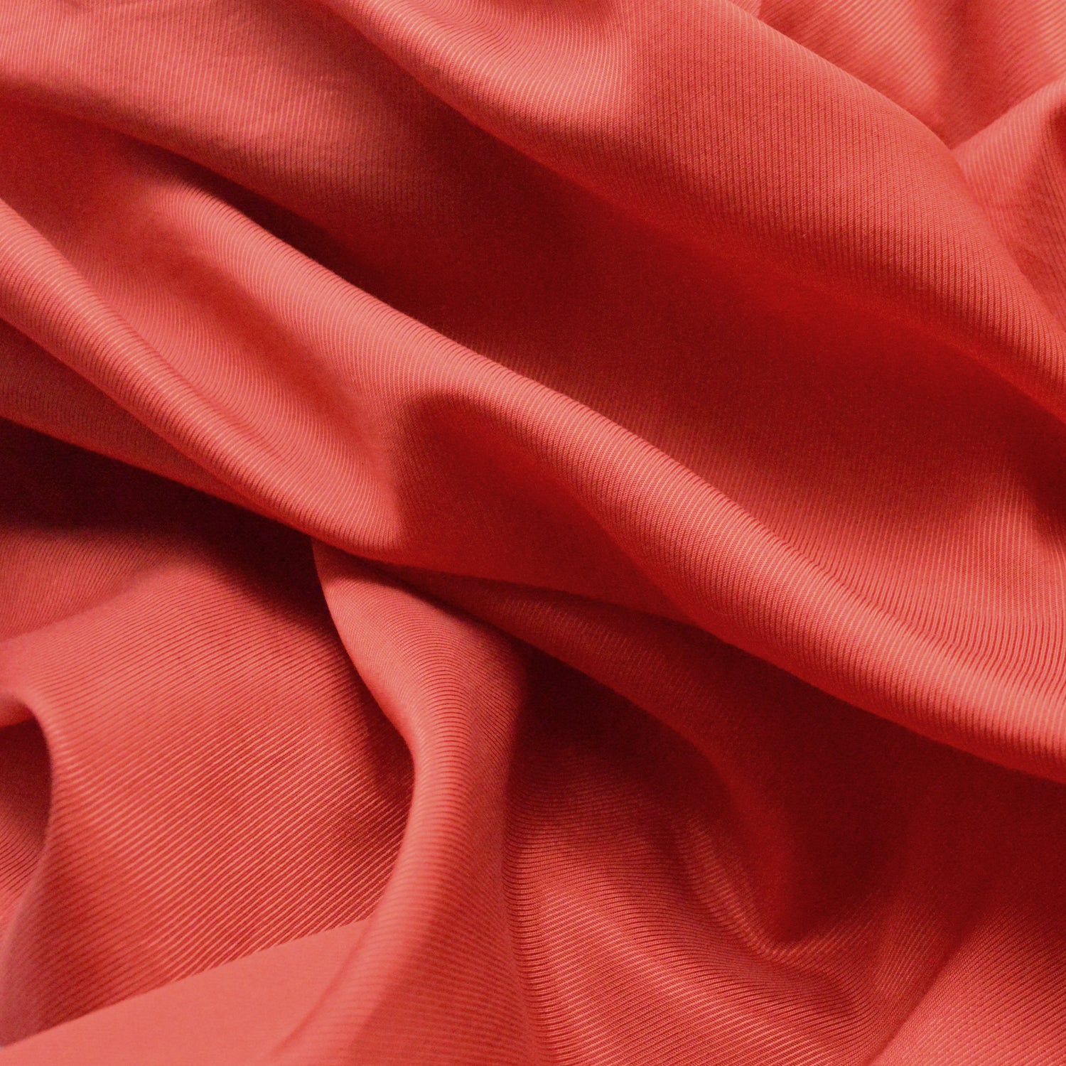 Cotton Viscose Twill Lining Fabric Red