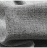 Cross Hatch Silver Polyester Linen Look Silver Dress Craft Fabric Cu