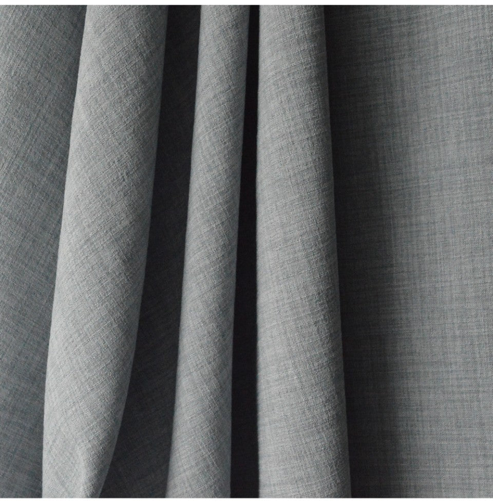 Cross Hatch Silver Polyester Linen Look Silver Dress Craft Fabric D