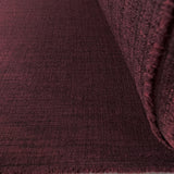 Cross Hatch Wine Polyester Linen Look Dressmaking Fabric Roll