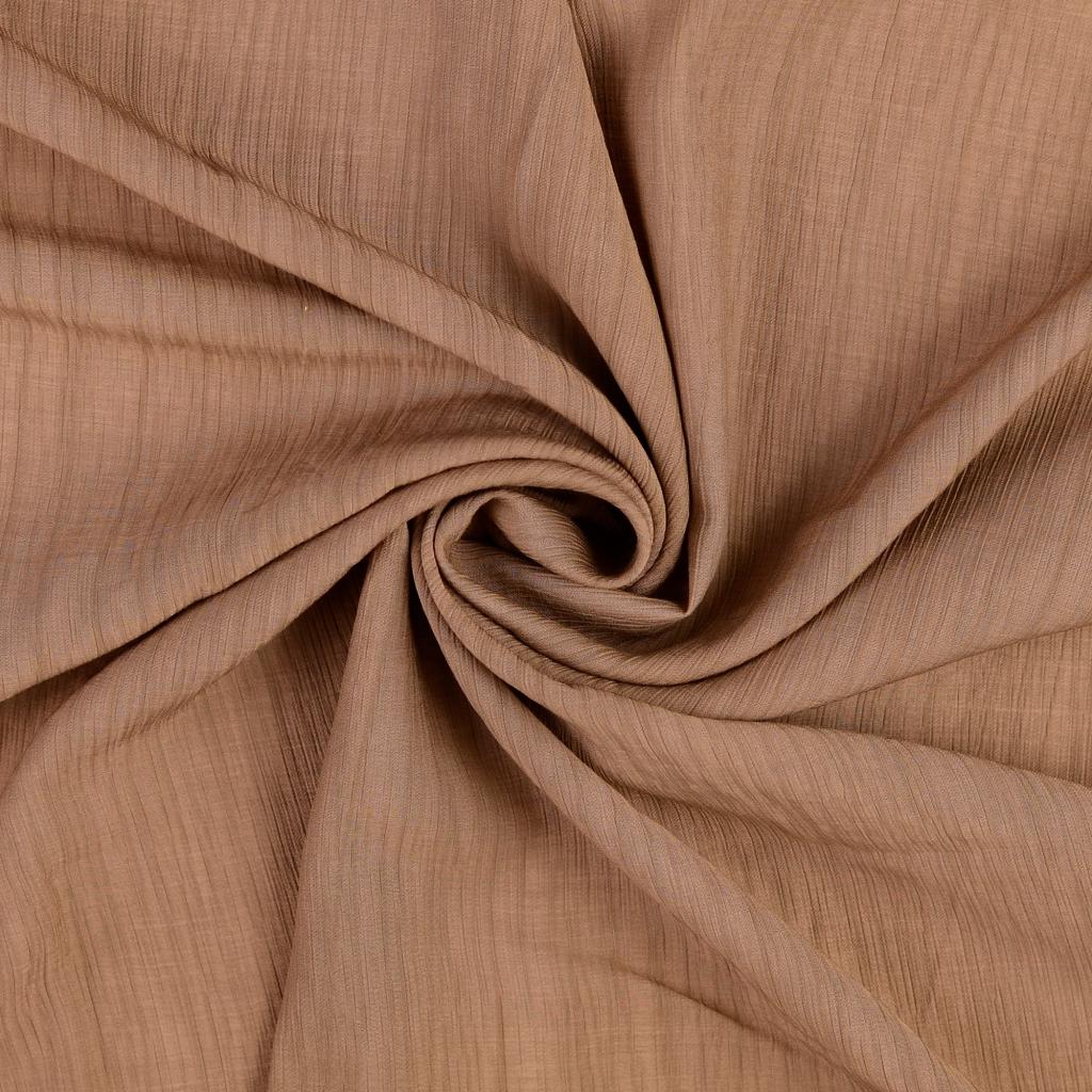 Crushed Plain Crushed Viscose Tan 2086833007 Twist