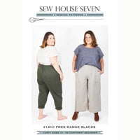 Sew House Seven - Curvy Free Range Slacks Pattern (Sizes 18-34)
