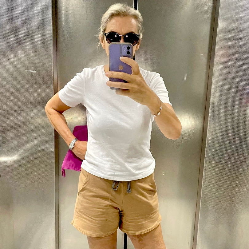 Customer Make By Lyndsay French Terry Cinnamon Closet Core Plateau Pants July 2023