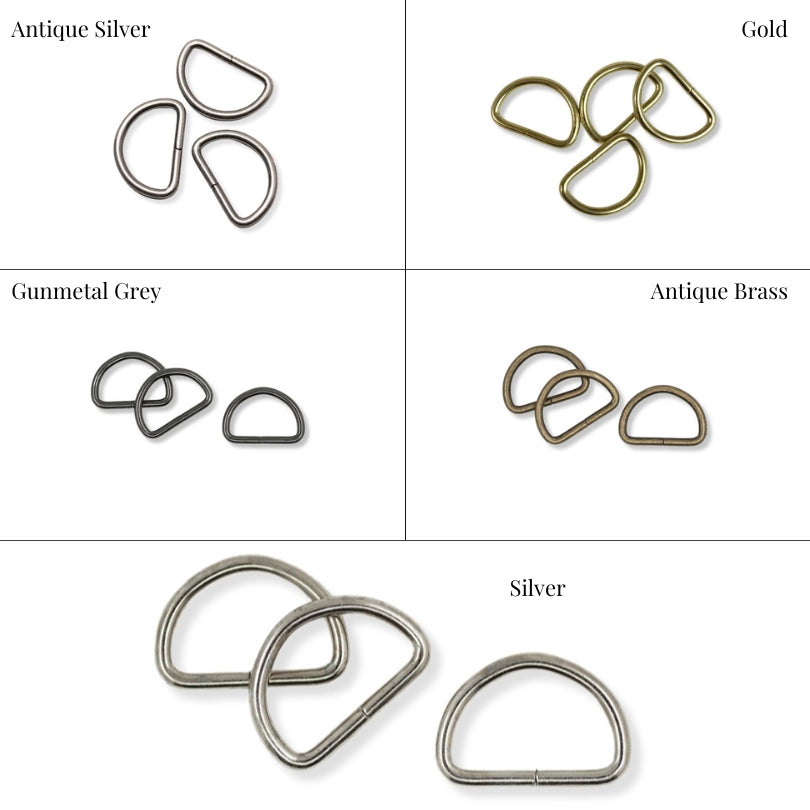 D Rings All Colours 25Mm