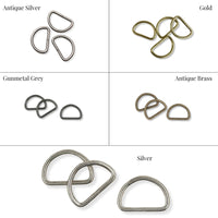 D-Rings - All Colours (25mm)