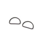 D Rings Antique Silver 38Mm
