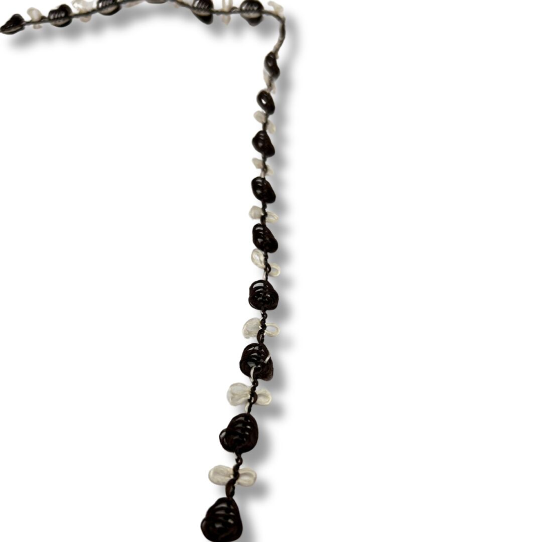 Daisy Chain Trims 8mm Wide Black