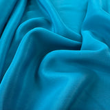 Danbury Crepe Turquoise Acetate Polyester Silk Dress Fabric Cu C6F025Bc 6C26 4F54 918D B2B64131Ccff