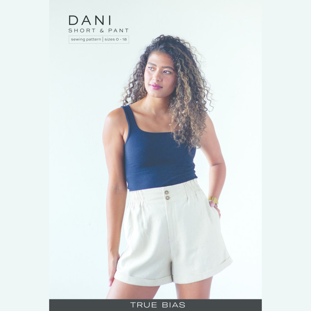 Dani Shorts Pant Pattern By True Bias Cover 2