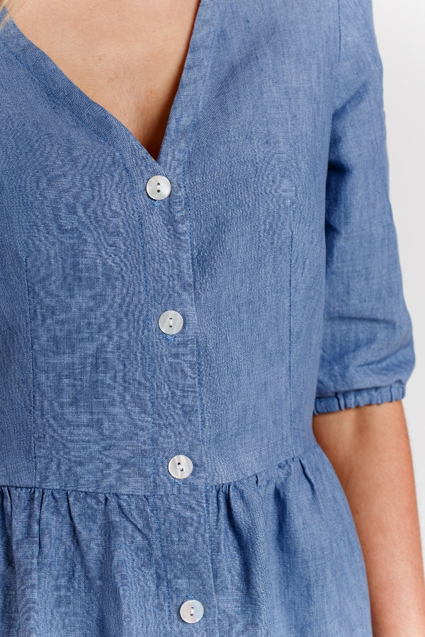 Darling Ranges Dress Pattern By Megan Neilson Model 12