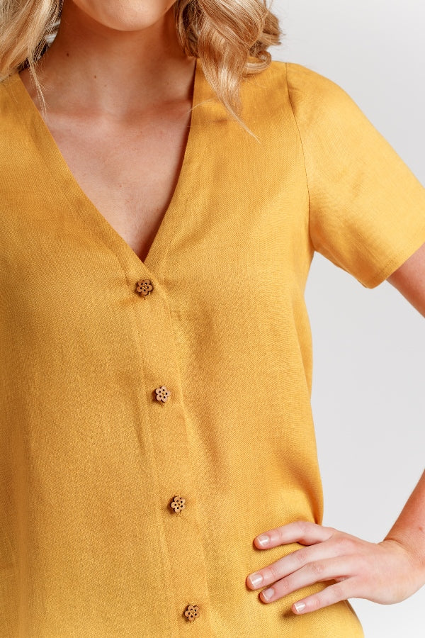 Darling Ranges Dress Pattern By Megan Neilson Model 5