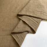 Daylight Robbery Tan Camel Knitted Nylon Cashmere Fine Jersey Fabric Fold