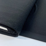 Dazzle Black Polyester Knit Sparkle Dress Fabric B