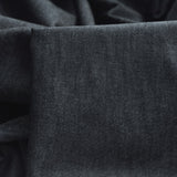Denim Chambray Black Black Chambray Cotton Denim 2