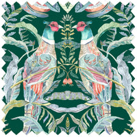 Voyage - Netherton Pomegranate Emerald Morlich Cotton