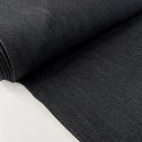 Diez Denim Charcoal Grey Cotton Lycra Twill Jeans Fabric Bolt