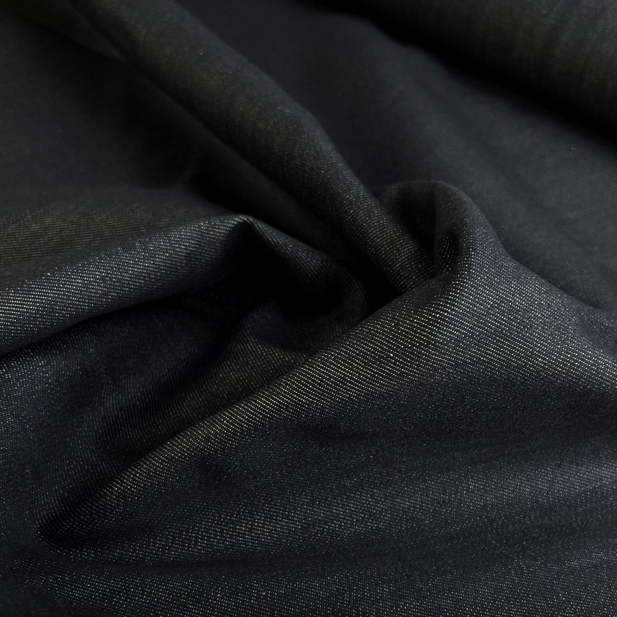 Diez Denim Charcoal Grey Cotton Lycra Twill Jeans Fabric