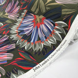 Digital Print Floral Viscose Fabric Finest Challis Jungle Reverie Roll