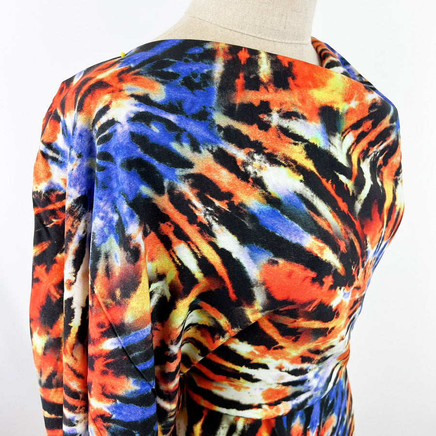 Digital Viscose Dress Fabric Tie Dye Festival Download Orange Side 40E42933 4Bee 42C2 8780 F16C7C69Deb0