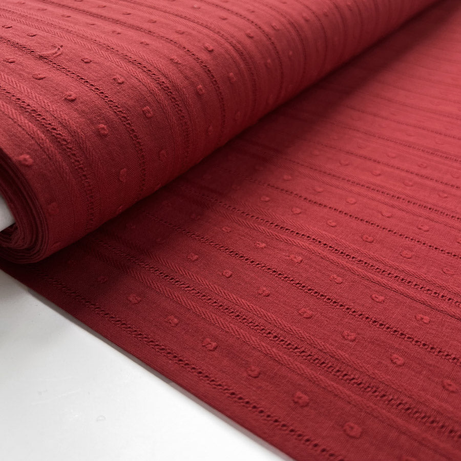 Dobby Voile Red Cotton Lightweight Embroidered Woven Dress Fabric Bolt Cedb3Cc0 84F4 4Ebe 8Fb4 D7C5F576Ba66