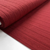 Dobby Voile Red Cotton Lightweight Embroidered Woven Dress Fabric Bolt Cedb3Cc0 84F4 4Ebe 8Fb4 D7C5F576Ba66