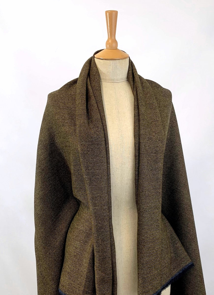 Don T Mind If I Do Wool Poly Mix Black Tan
