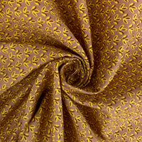 Doodle - Ditsy Leaf - Ochre